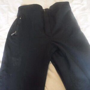 Slalom Ski Pants Winter Ski Pants Black Size 36 Vintage Pre Owned